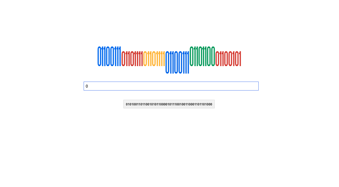 PC가 이진법의 세계로? Google binary란? 독특한 숨겨진 명령어 모음!